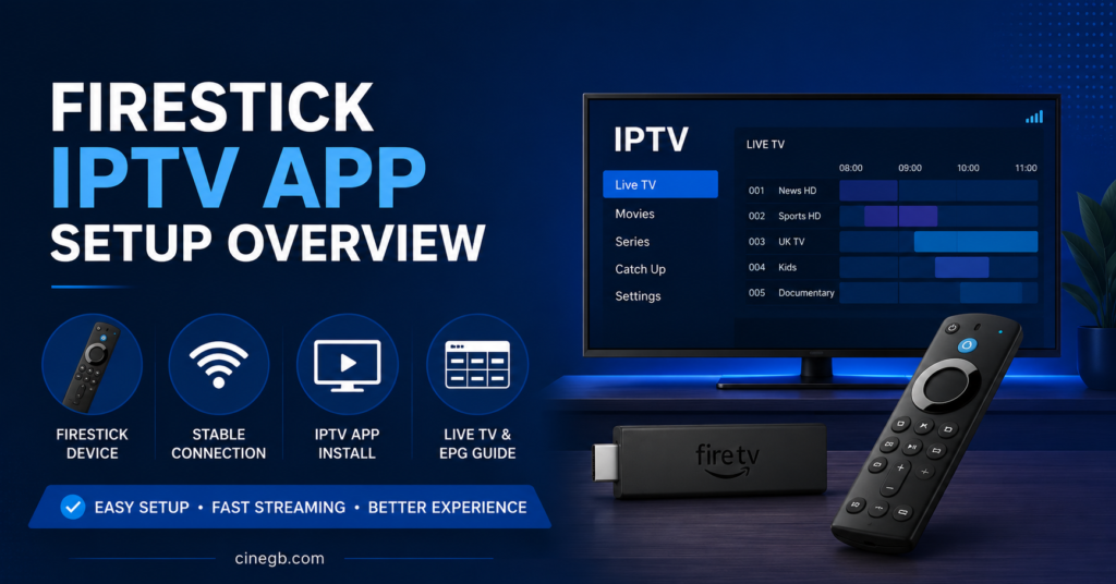 Firestick IPTV App Setup Overview