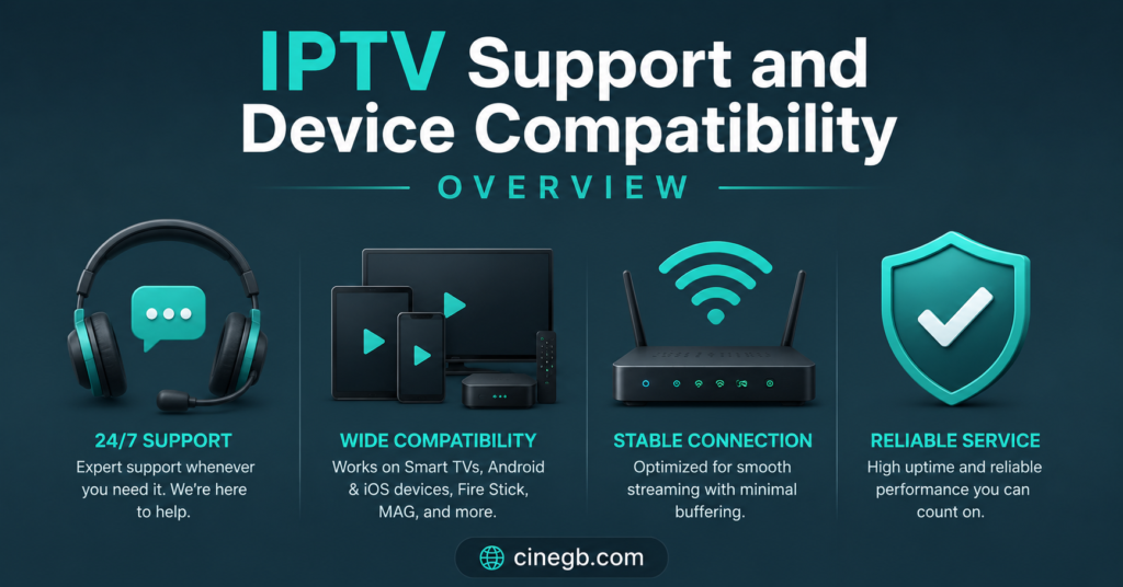 IPTV Support and Device Compatibility Overview