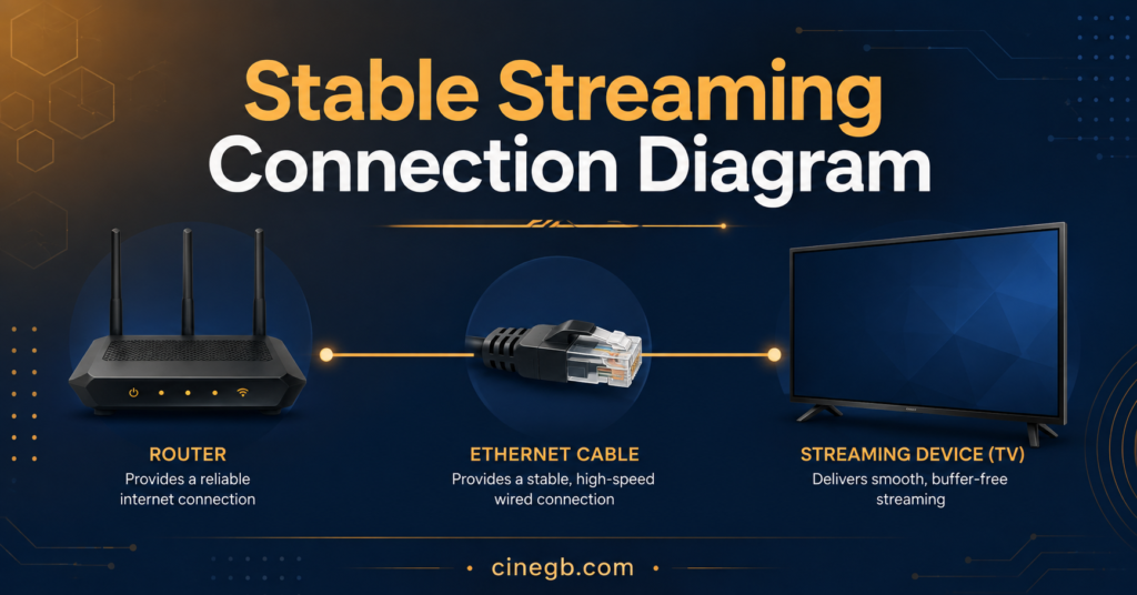 Stable Streaming Connection Diagram