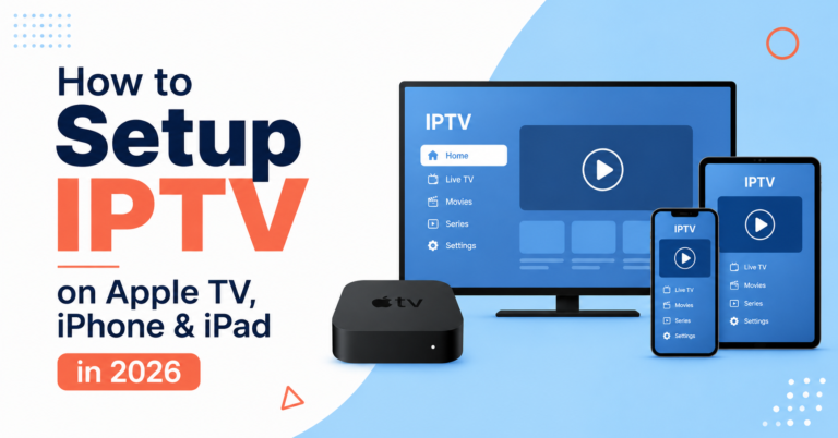 Setup IPTV on Apple TV
