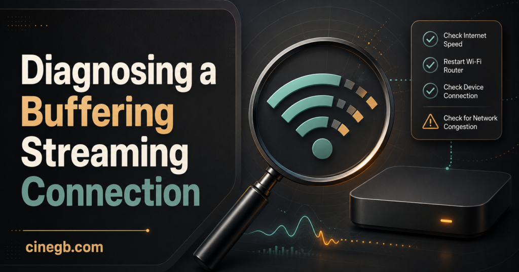 Diagnosing a Buffering Streaming Connection