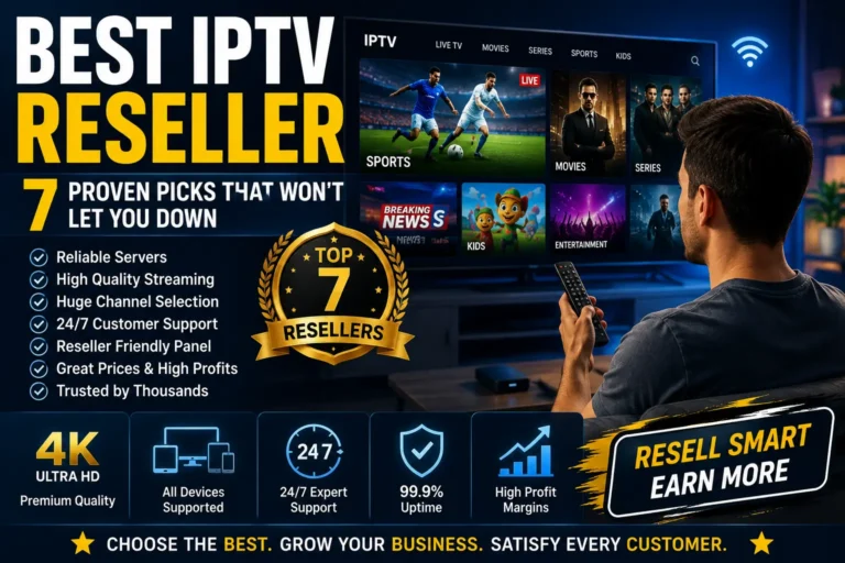 Best IPTV Reseller: 7 Proven Picks That Won't Let You Down