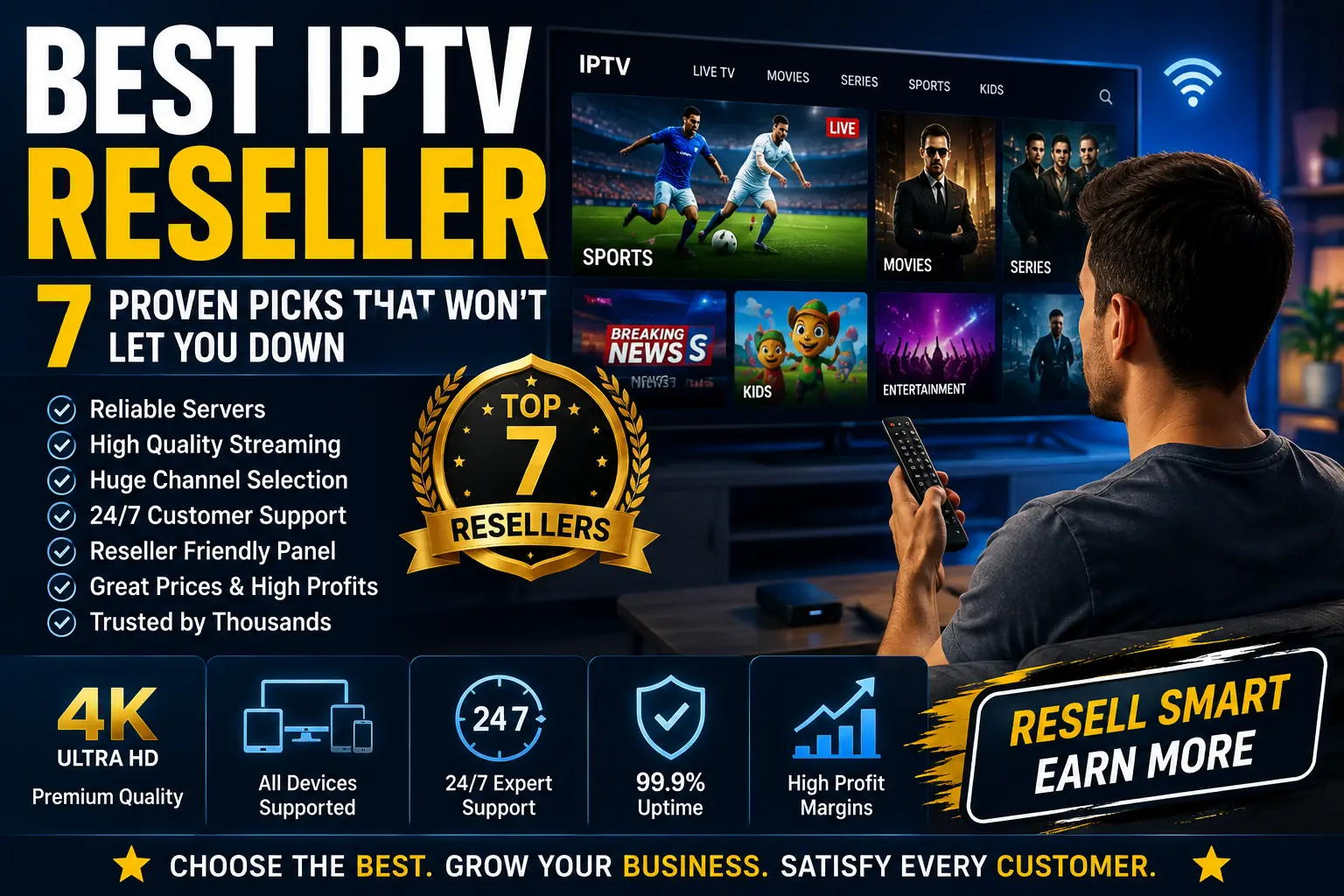 Best IPTV Reseller: 7 Proven Picks That Won't Let You Down