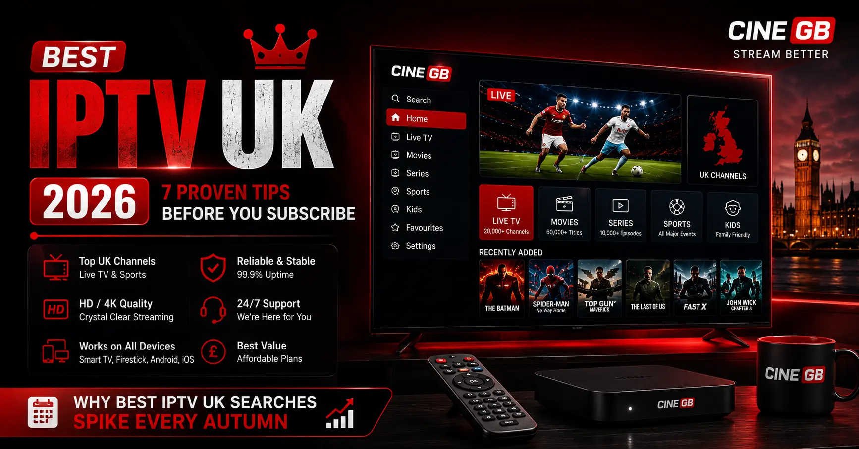 Best IPTV UK 2026: 7 Proven Tips Before You Subscribe
