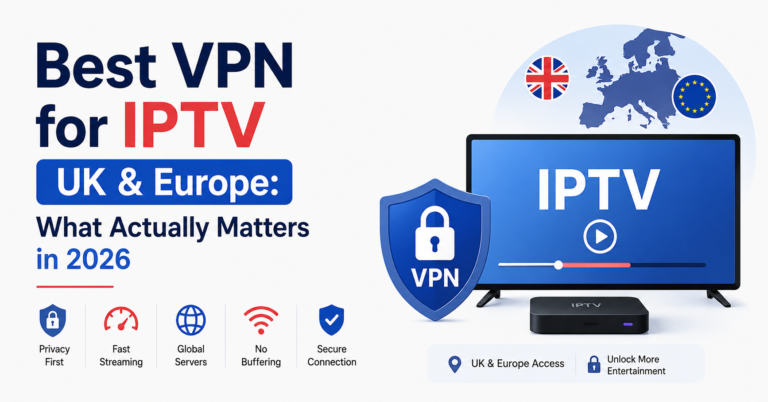Best VPN for IPTV UK & Europe
