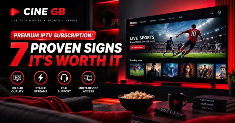 Premium IPTV Subscription: 7 Proven Signs It's Worth It