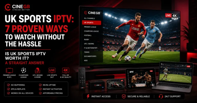 UK Sports IPTV: 7 Proven Ways to Watch Without the Hassle