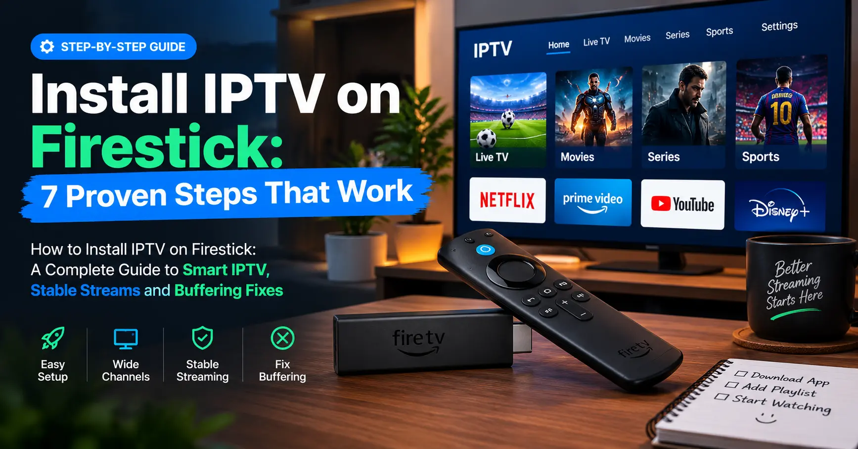 Install IPTV on Firestick: 7 Proven Steps That Work